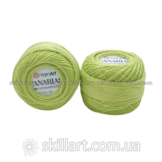 Пряжа Canarias 20гр (салатовый) 5352